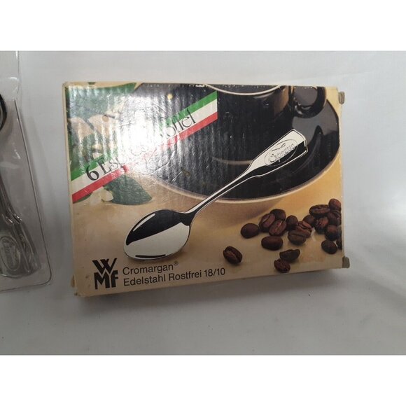 WMF Cromargan 4” Espresso Spoon - Set Of 6- 18/10 Espressoloffel Germany - Picture 2 of 6